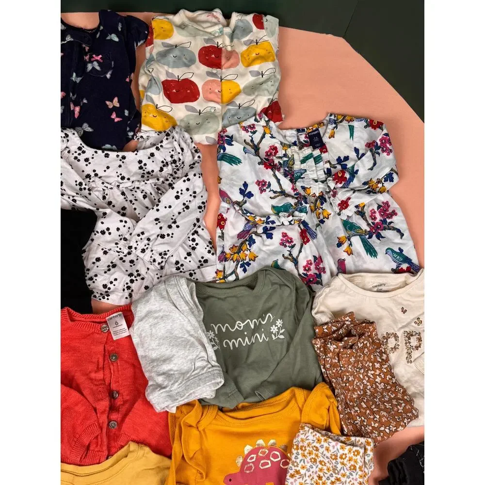 Huge Baby Girl 3-6M Fall/Winter Clothing Lot - 26 Pieces #647